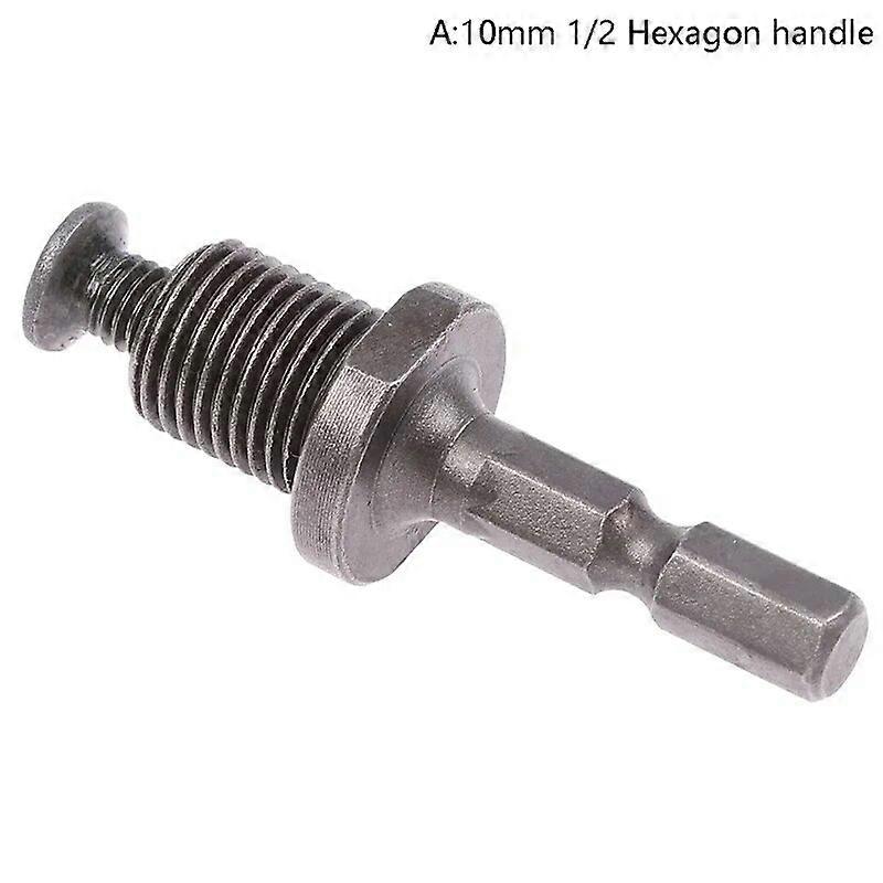 For New Male Connecting Thread Bits Hex 1/2 Rod Accessory Drilling Screw Drill Adapter 10mm/13mm Chuck Hexagon