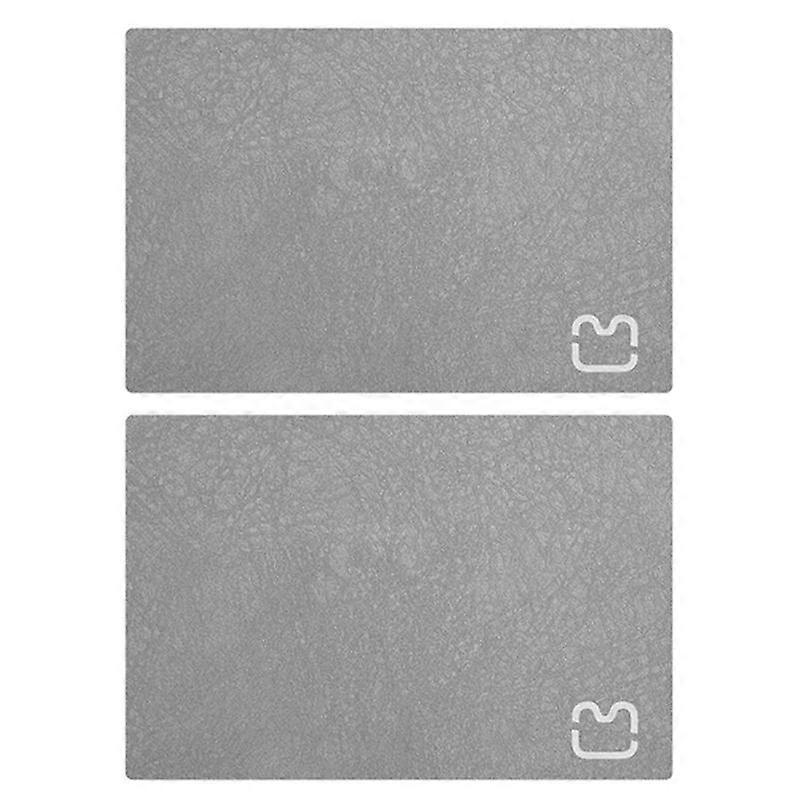 2Pcs Simple-Thin Diatomaceous Bath Mat Bathtub Mat, Fast Drying Bath Mat Non-Slip Shower Mat Bathro