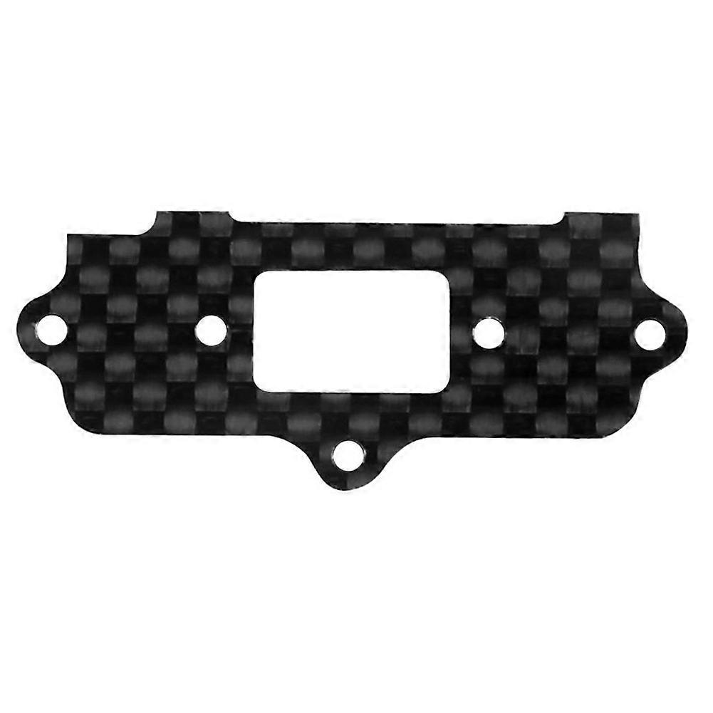 RC Car Carbon Fiber Switch Cover Plate for 1/10 MP10 MP9E Op To-209-S RC Car Upgrade Accessories