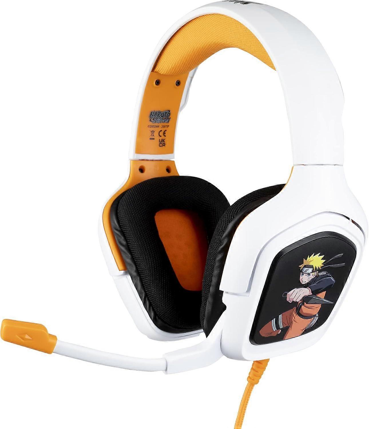 Konix Naruto Gaming Headset (White/Orange)