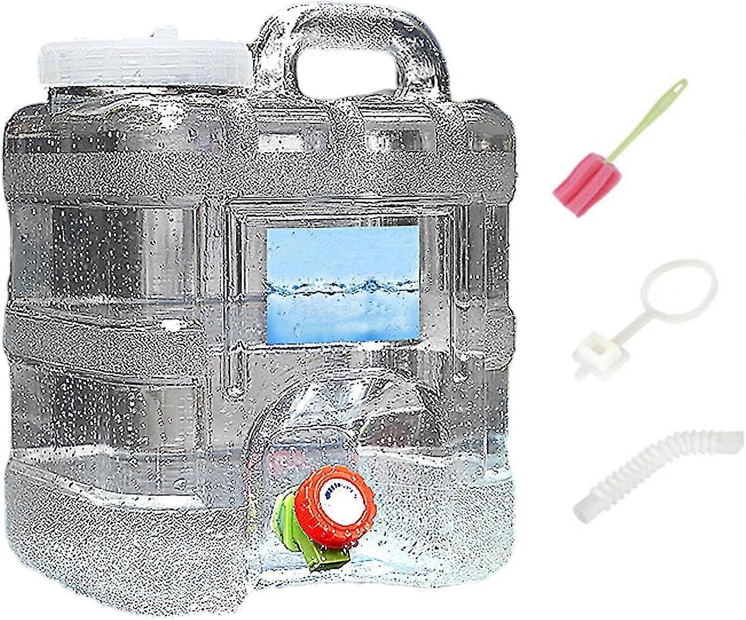 Water Storage,camping Water Storage Bucket Water Dispenser For Beverage - Portable Water Tank With Ergonomic Handle10l