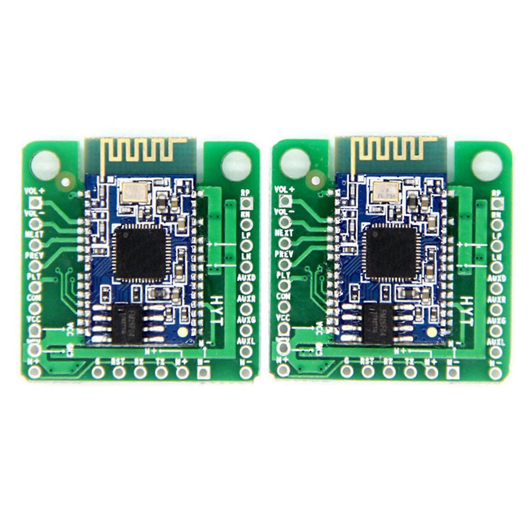 2pcs Bluetooth Tws Amplifier Board 2 Line In Audio Receiver Bk8008 Stereo 5w Speaker Amplifier