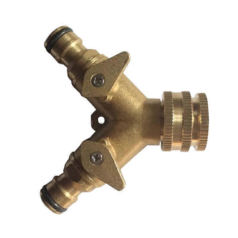 Brass Sprinkler Double Connector for Faucet
