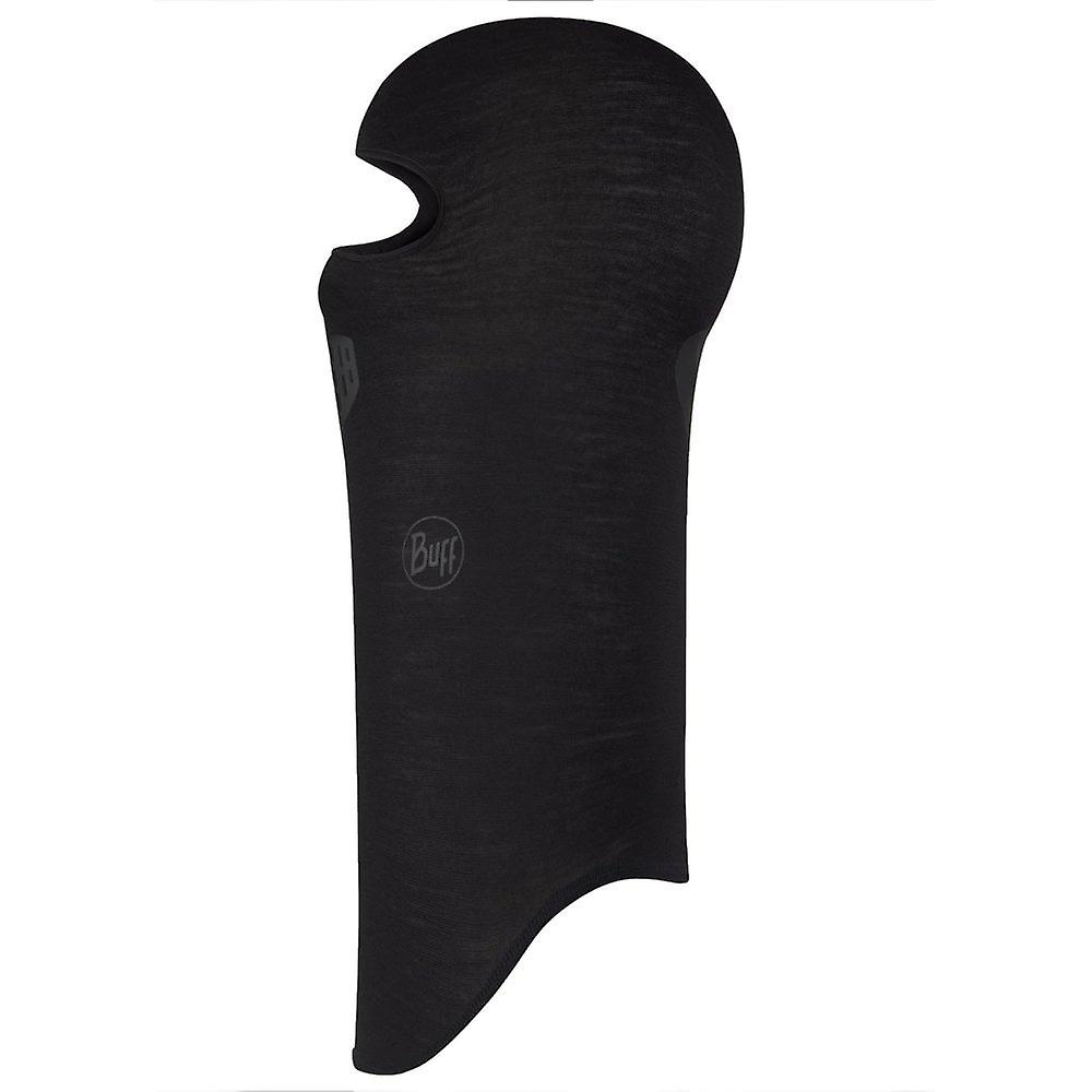 Erwachsene Buff Leichte Merino Sturmhaube / Schwarz / Eins