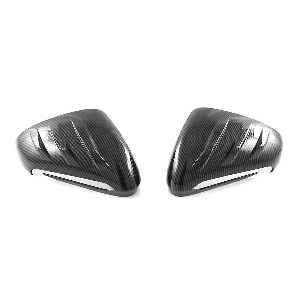 2 pezzi ABS in fibra di carbonio stile Copertura specchietto retrovisore per SEAL 2022 Riflettore di copertura dello specchio di retromarcia An