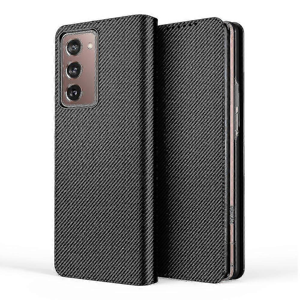 Capa de couro compatível com Samsung Galaxy Z Fold 2 5g