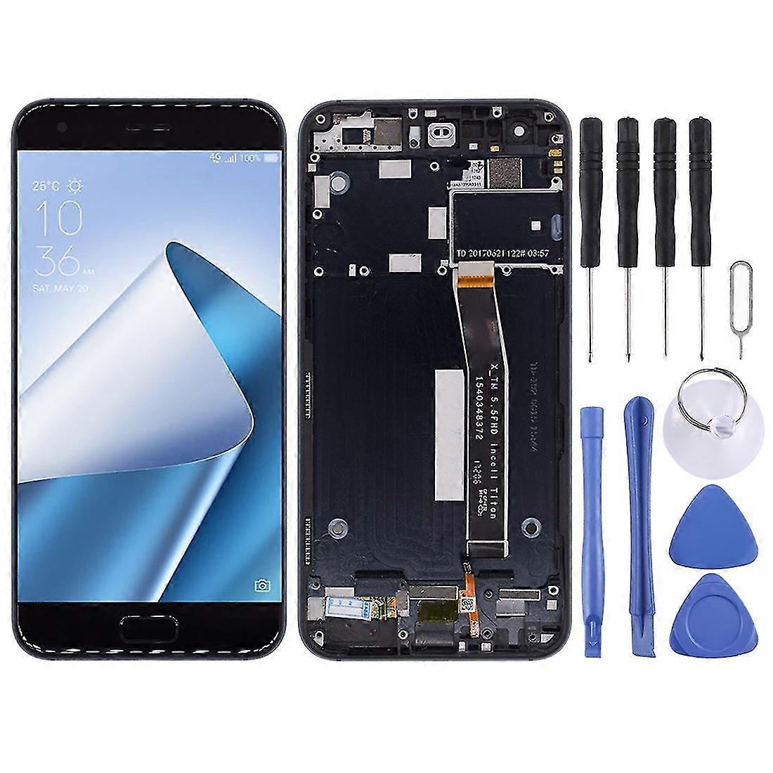 OEM LCD Screen for Asus ZenFone 4 ZE554KL Z01KDA Z01KD Z01KS  Digitizer Full Assembly with FrameBlack)-ZC