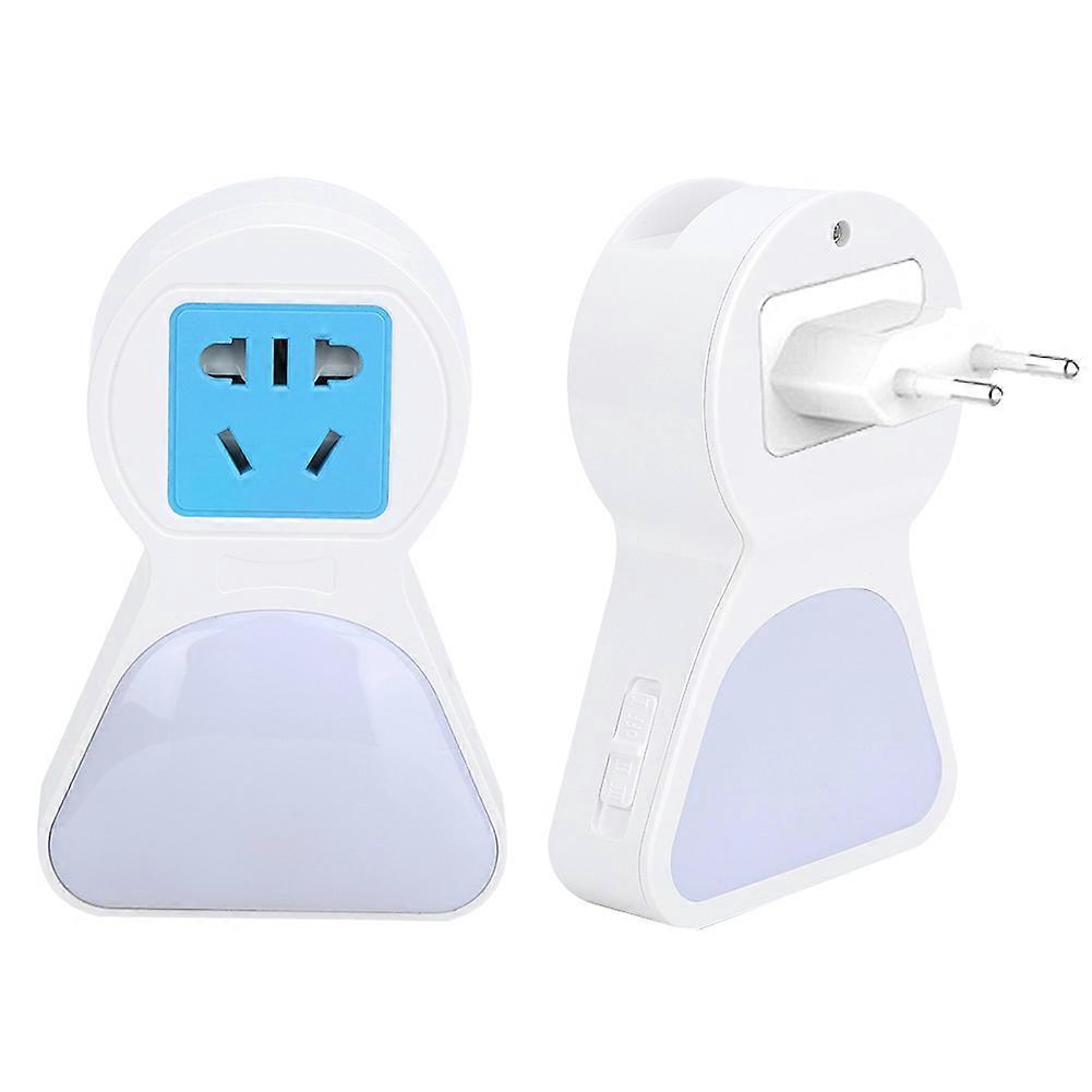 AC100-240V LED Dimmable Plug in Nightlight Light Control Sense Light Smart Night Lamp(EU Plug)
