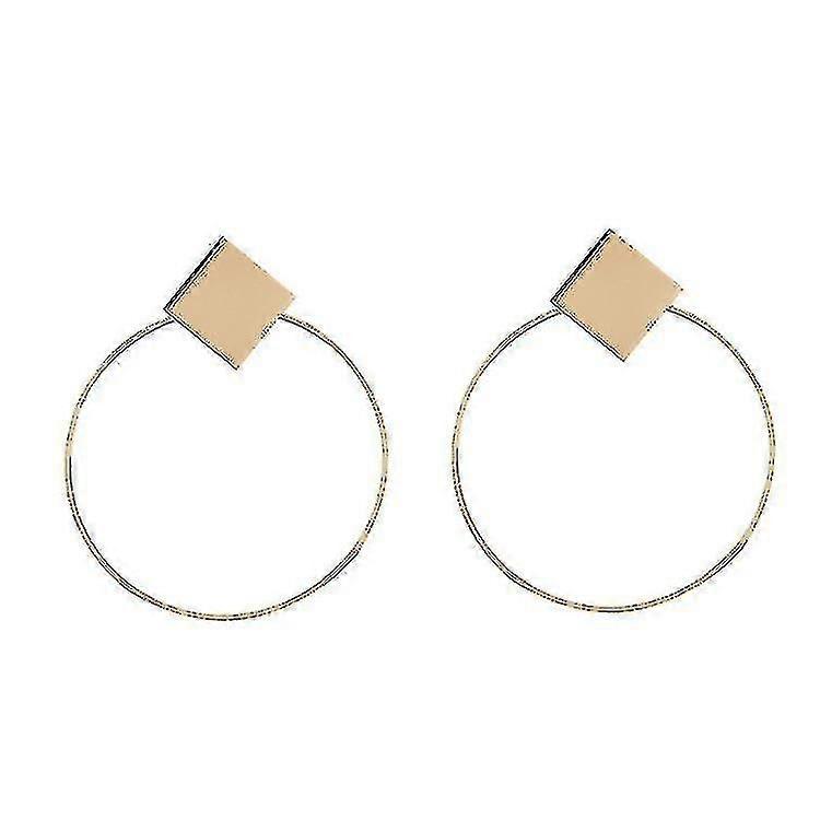 Ab koreansk uttalelse Black Akryl Drop øredobber