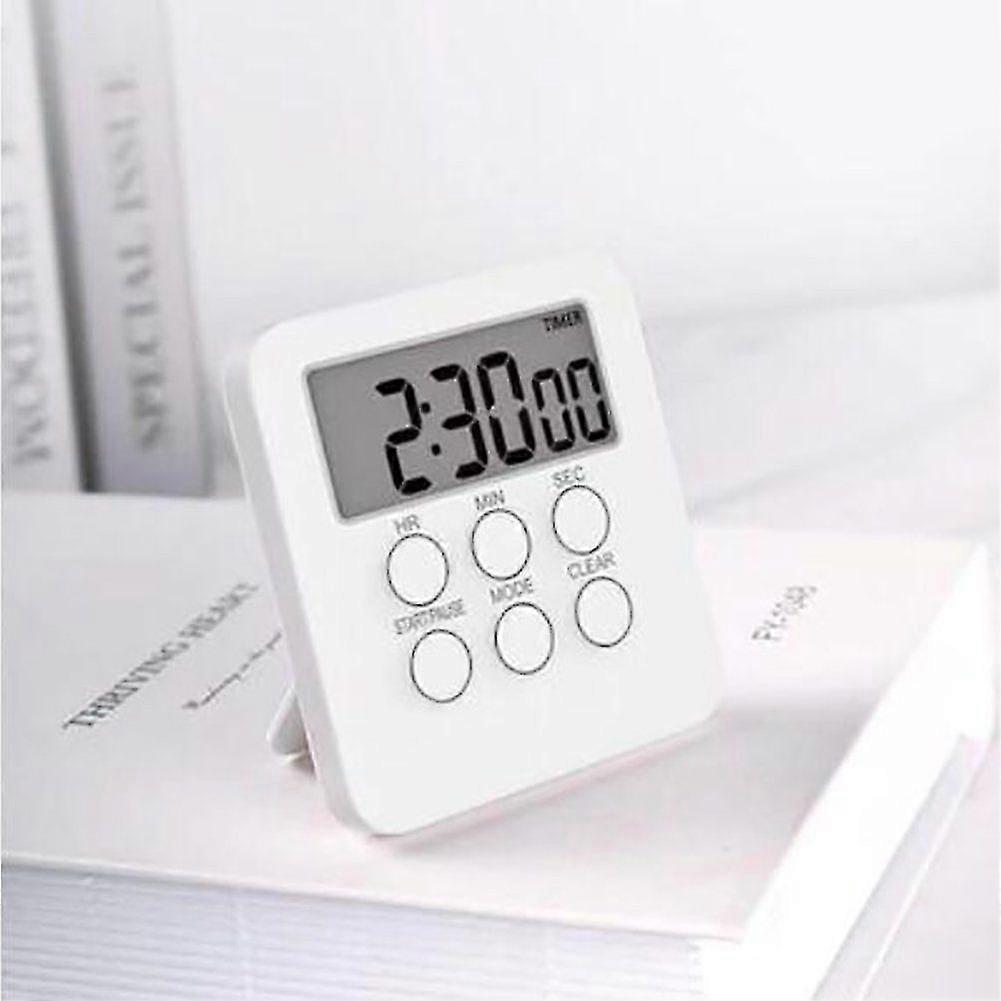 Kitchen Timer, Magnetic Digital Timer And Stopwatch, Kitchen Alarm Clock With Sound And Light Signal