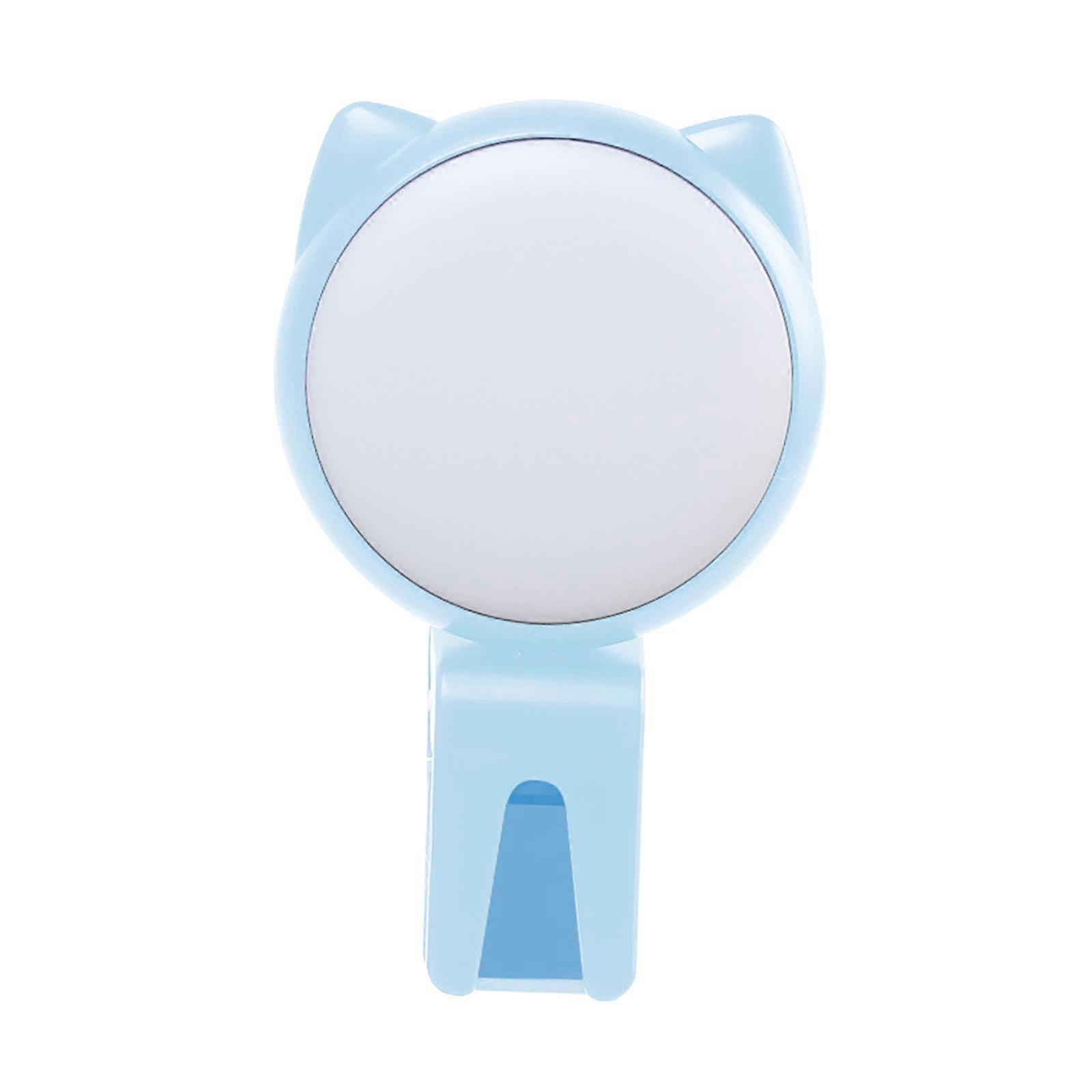 9-Level Adjustable Brightness Selfie Rings Lamp Circle Light Blue