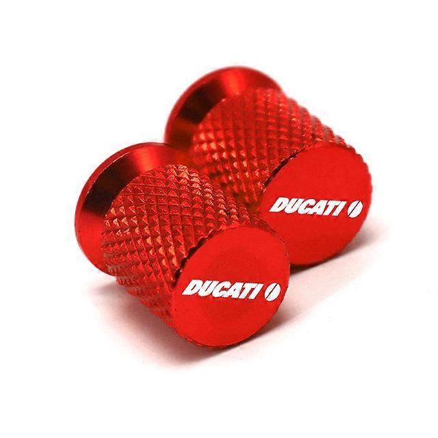 For Ducati Diavel Multistrada V4 Rally XDiavel Nera Monster Hypermotard 950 RVE Streetfighter V2 Tire Valve Caps Cover 2022 2023