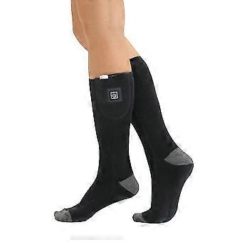 1 Paar beheizbare Socken mit wiederaufladbarer elektrischer Batterie für Männer und Frauen