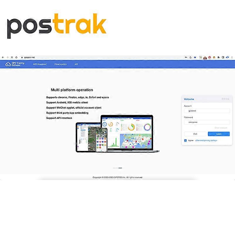 Lifetime IMEI Activation GPS Tracking Software Platform and APP For ST901 GT06 TK103 NR008 FMB920