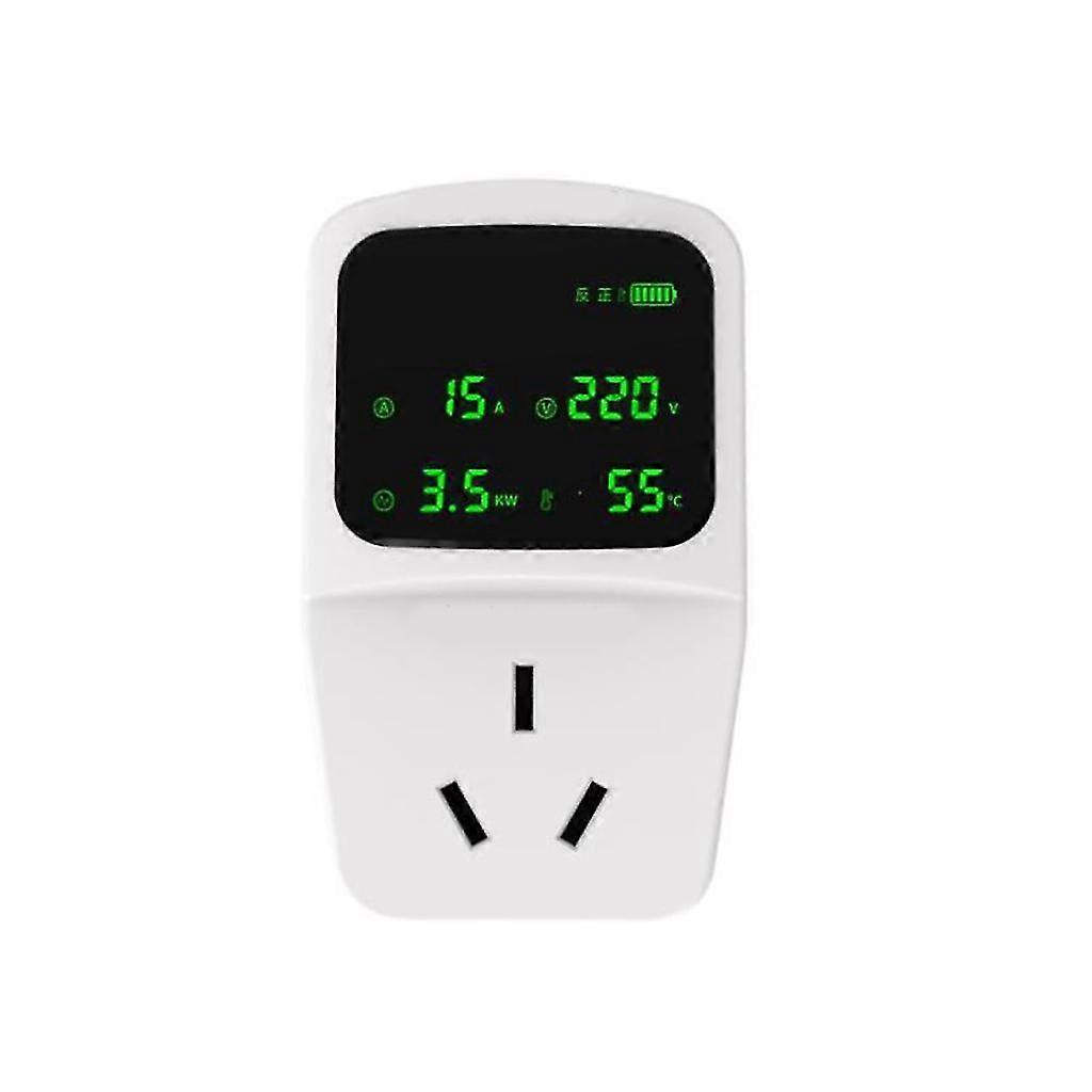 Electric Car Chargers Converter With Grounding Protector Reverse Indicator Volatge Current Charging Temeperature Display