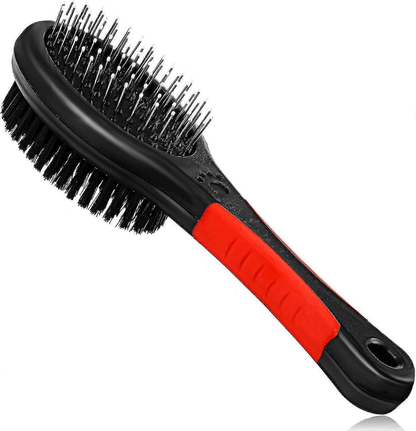 Double Sided Pet Grooming Brush Double Sided Pet Slicker Brush Detangling Comb