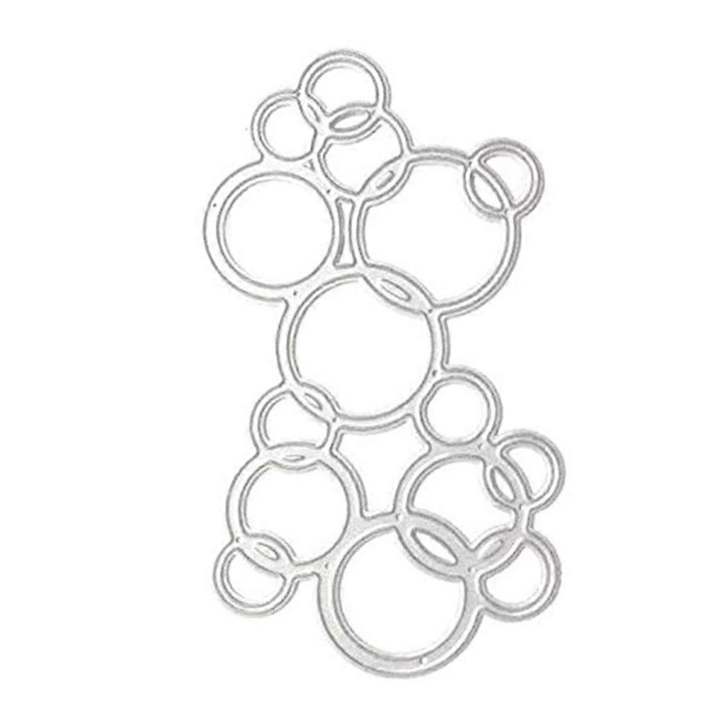 Bubble Embossing Die-Cuts for Card Making Scrapbooking