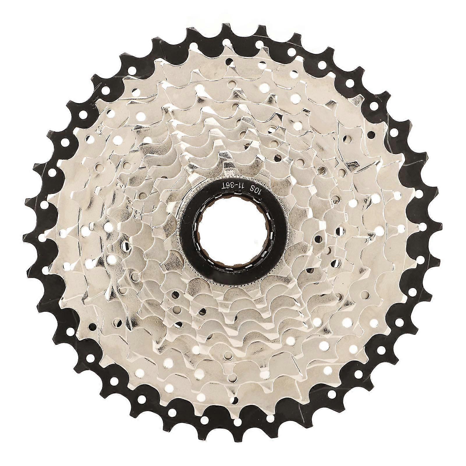 10-Speed bicycle Freewheel, High Strength Steel, 11-13-15-17-19-21-24-28-32-36T, Replacement for MTB Road Bike