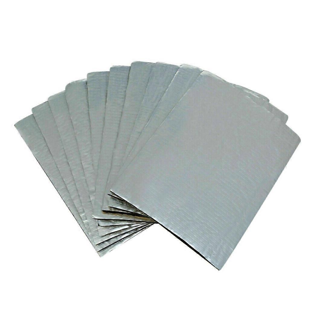 10 stk 5 mm bil lydmatte isolering deadener varme støy isolasjon deadening matte