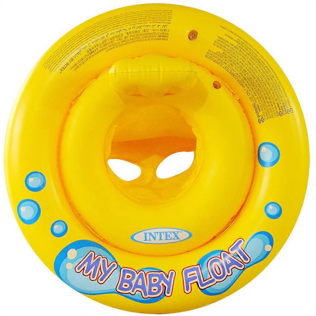 Baby Yellow Swimming Floating Ring Inflatable Pool Float for Infant