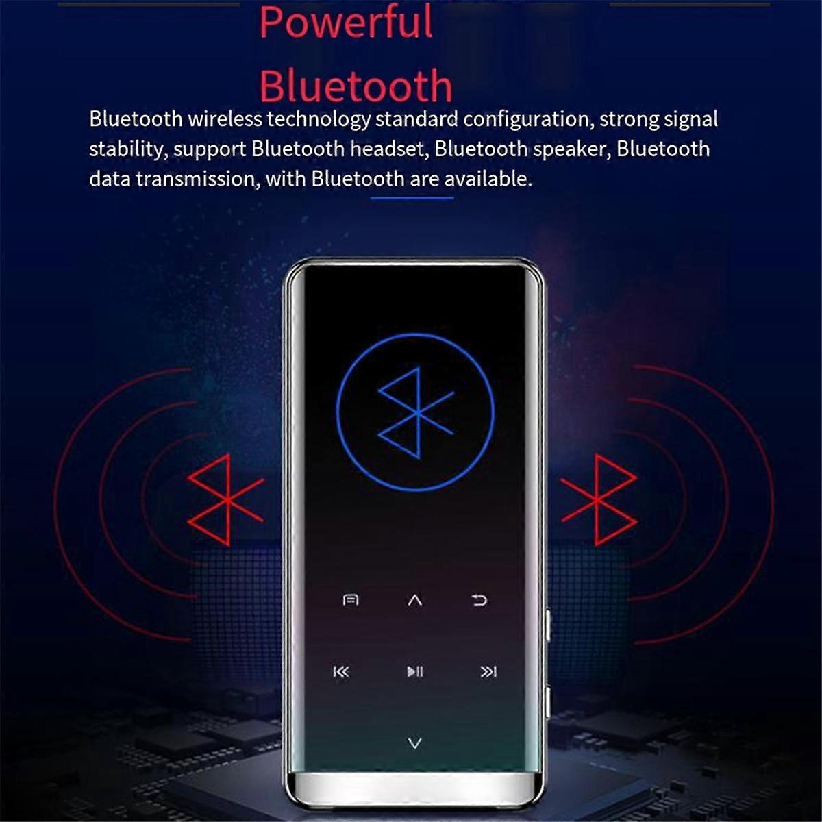 MP3 Player Bluetooth Mini M13 Walkman Lossless 1.5 Inches 128x160 Pixels TFT Display HIFI Music Player,64GB
