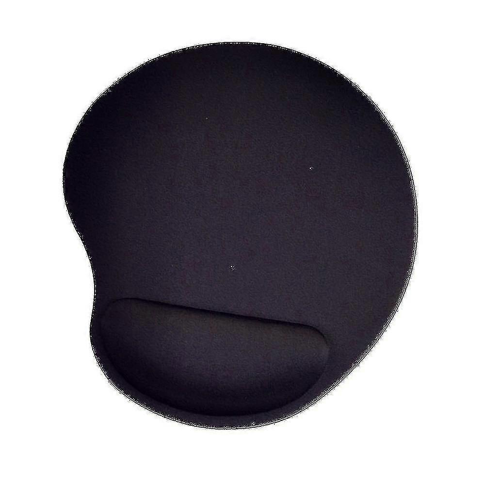 Mouse pad com suporte de pulso de gel, tapete de mouse com base de Pu antiderrapante A