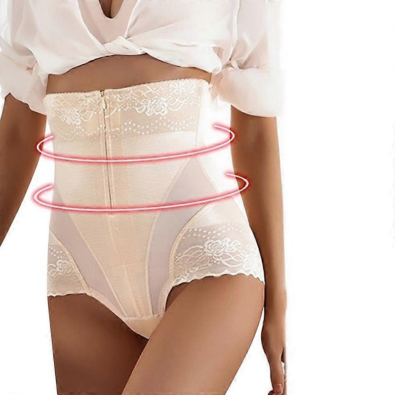 Talie înaltă femei trainer corp fermoar Shaper chiloți control slăbire control shapewear brâu lenjerie talie trainer