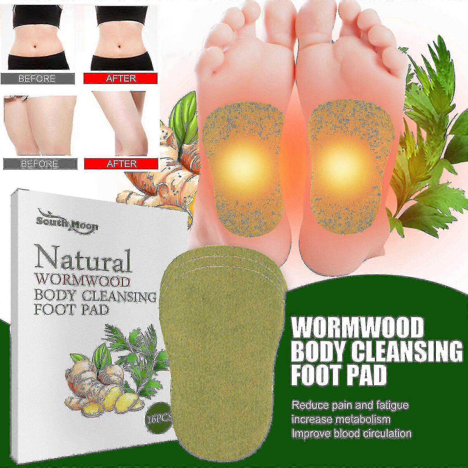 Αψιθιά Σώμα Καθαρισμός Foot Patch Βοήθεια Ύπνος Detox Μαξιλάρια Ποδιών Υγεία Tw