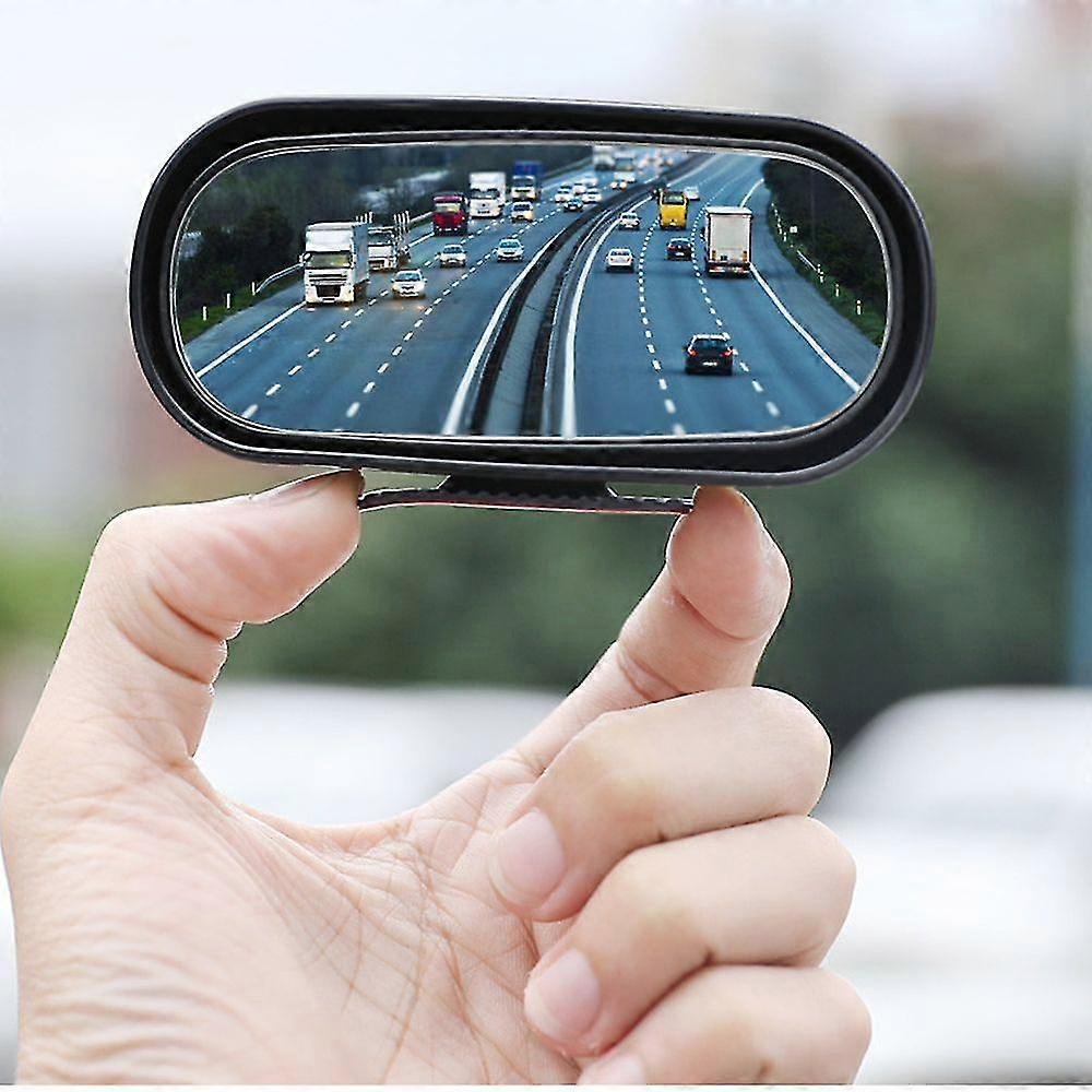 Blind Spot Mirror, Universal Adjustable Car Rearview Auxiliary Mirror Hd Glass Wide Angle Side Rearview Mirror