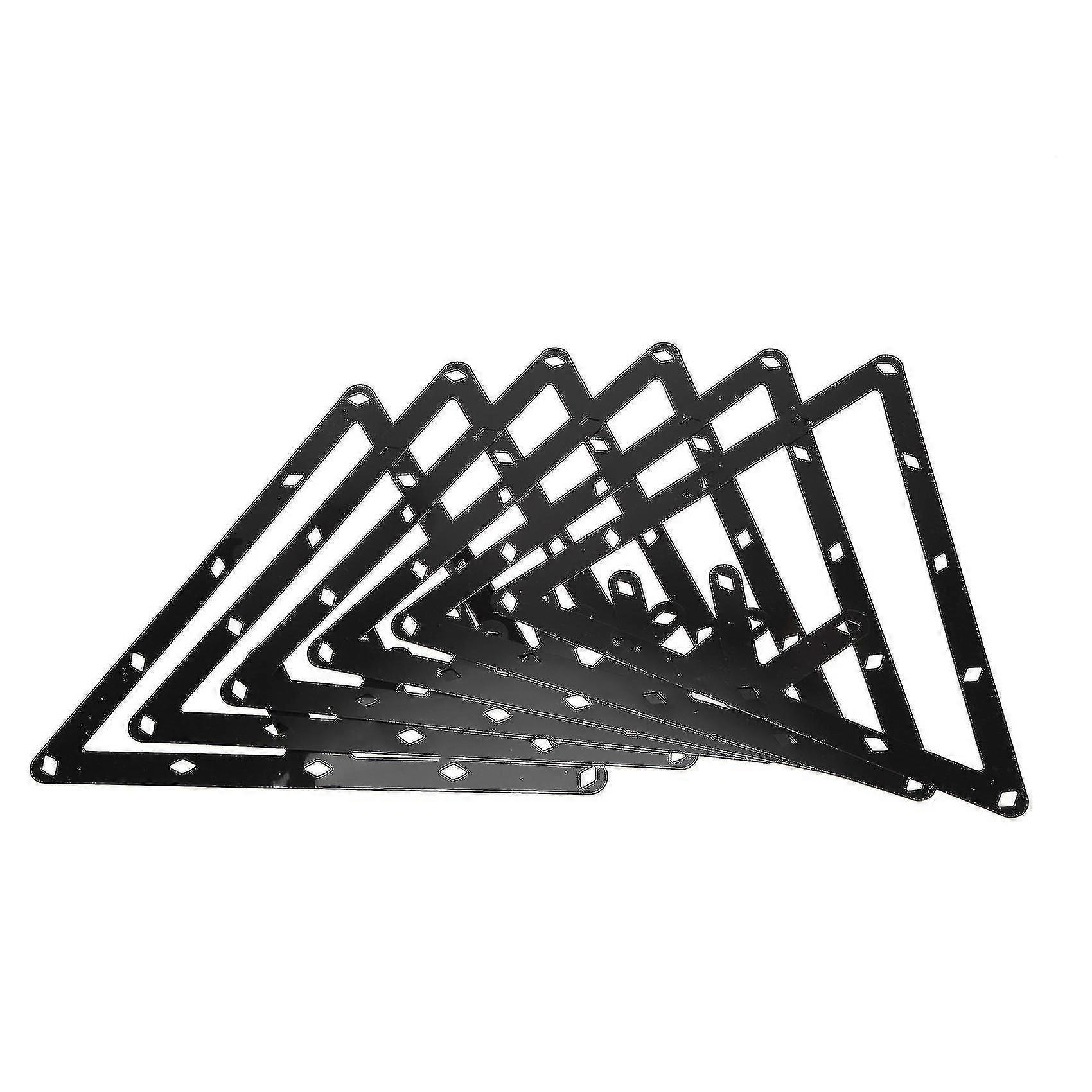 6pcs Magic Ball Rack Holder Sheet Billiards Triangle Cue Accessories For Magic Ball Rack 8 9 And