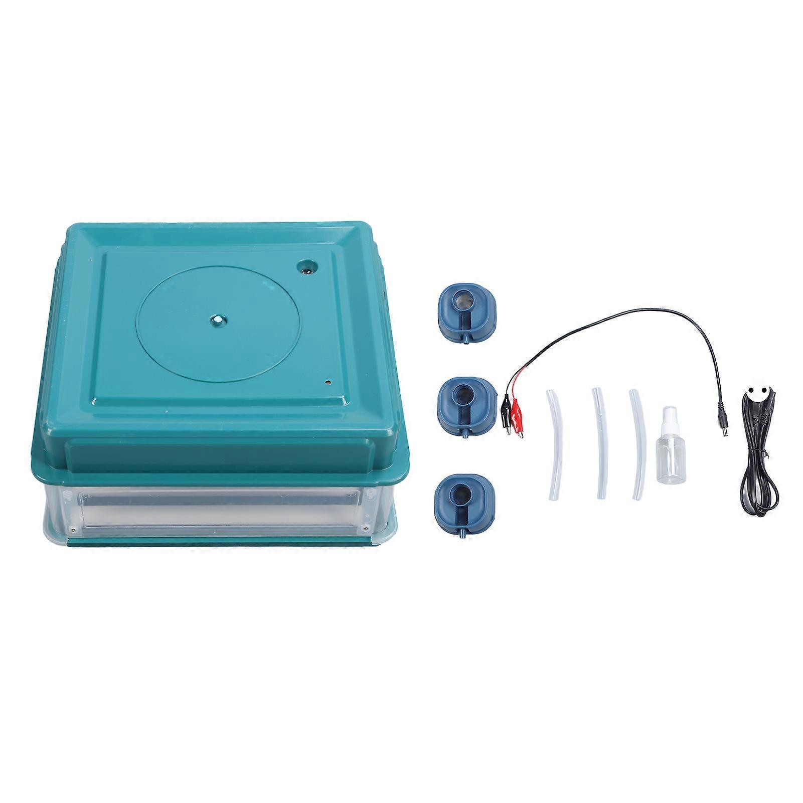 Egg Incubator Controller LED Light Automatic Flipping Incubator Humidity Controller Green EU Plug 220V 38 Eggs