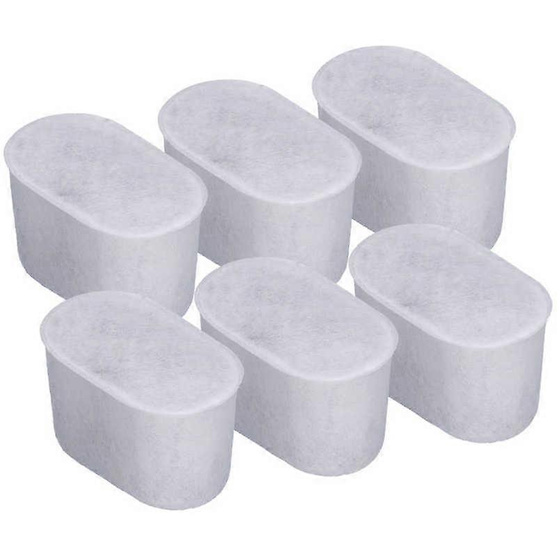 6Pcs Coffee Machine Water Filter Activated Carbon Coffee Maker Filter Core for BREVILLE Coffee Maker Accessories