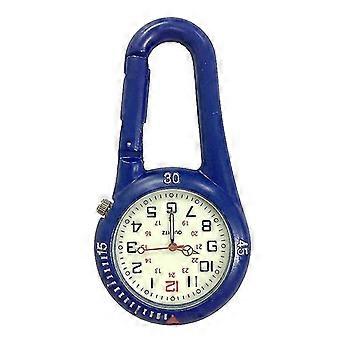 Quartz Pocket Carabiner Watch Outdoor Sports Hook Lock Waist Watch