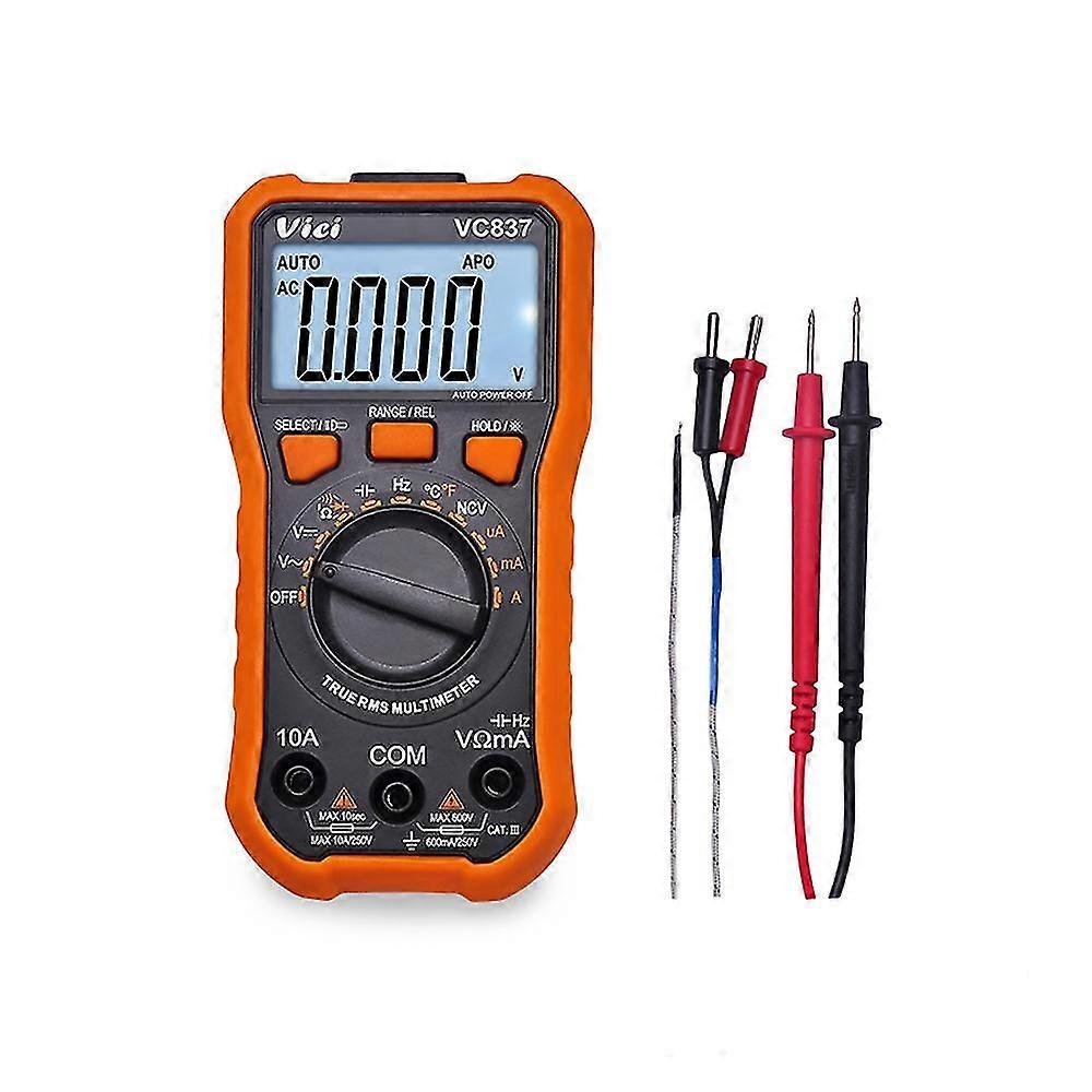 Vici Mini Multi-functional Handheld LCD Digital NCV True RMS Multimeter DC/AC Voltage Current Meter