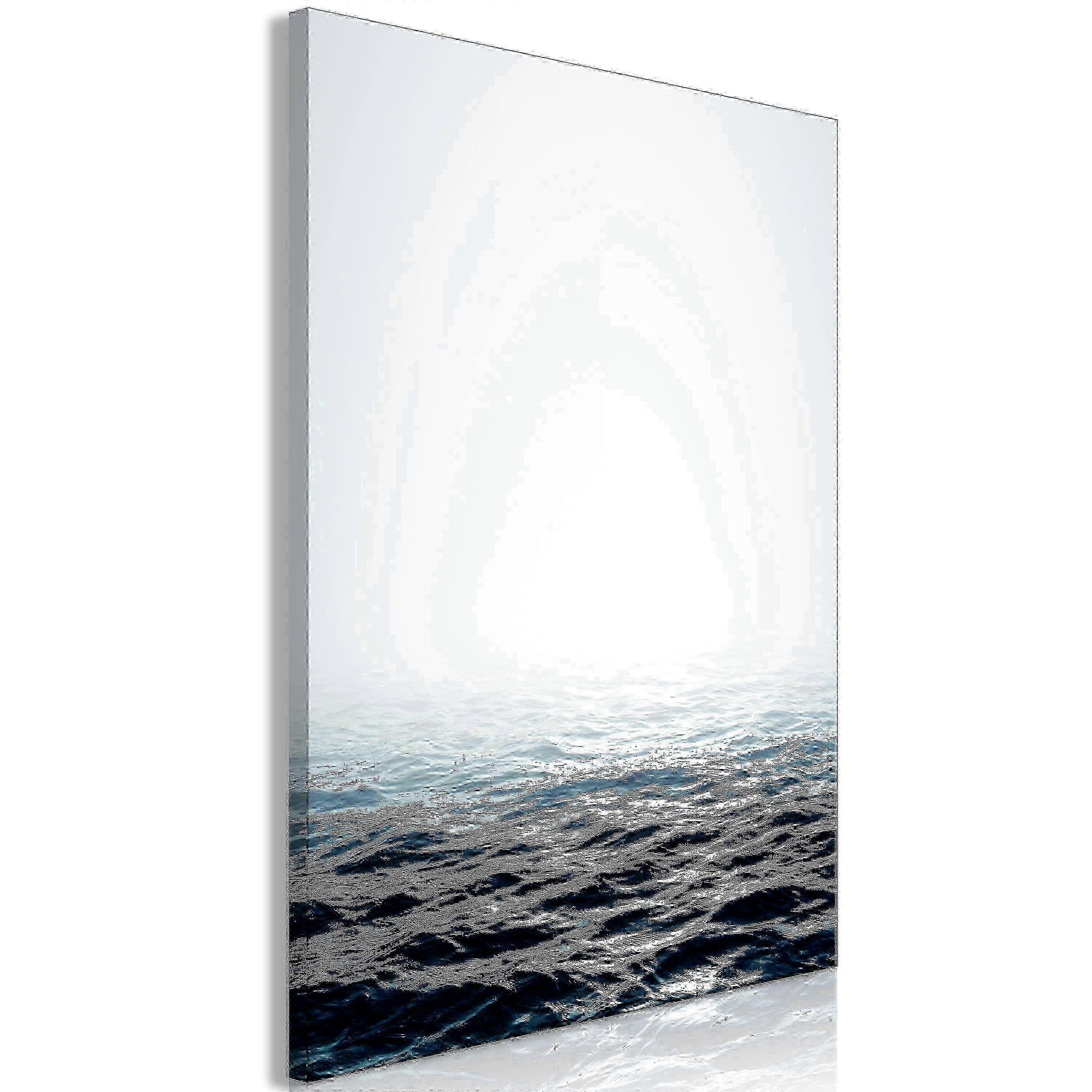 Impression sur toile - Eau de mer (1 partie) Vertical
