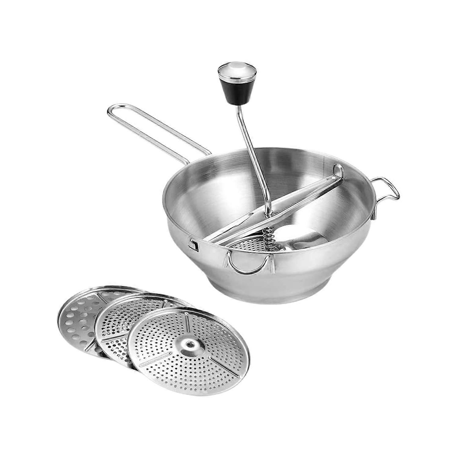 Potato Mud Mill Stable Structure 360 Degree Rotation Ergonomic Design Rotary with Long Handle
