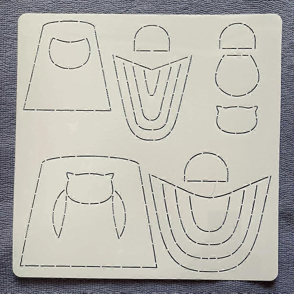 Plastic Stencil for DIY Patchworks Sewing Multifunctional Sewing Patchworks Template for DIY Craft Art