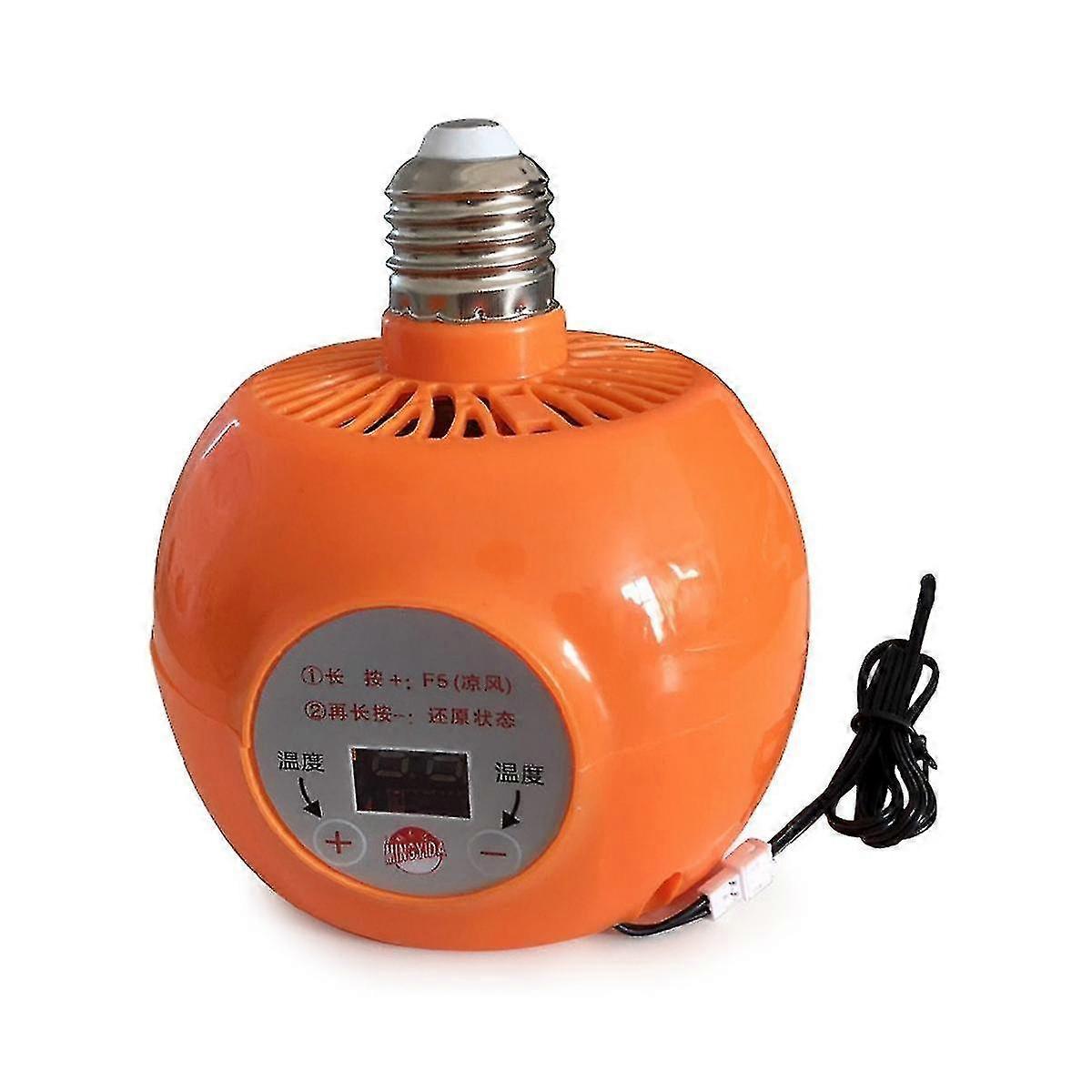 Breeding Brooding Insulation Lamp Heating Lamp Waterproof Temperature Control Heater Chicken Piglet Heating Warm Bulb