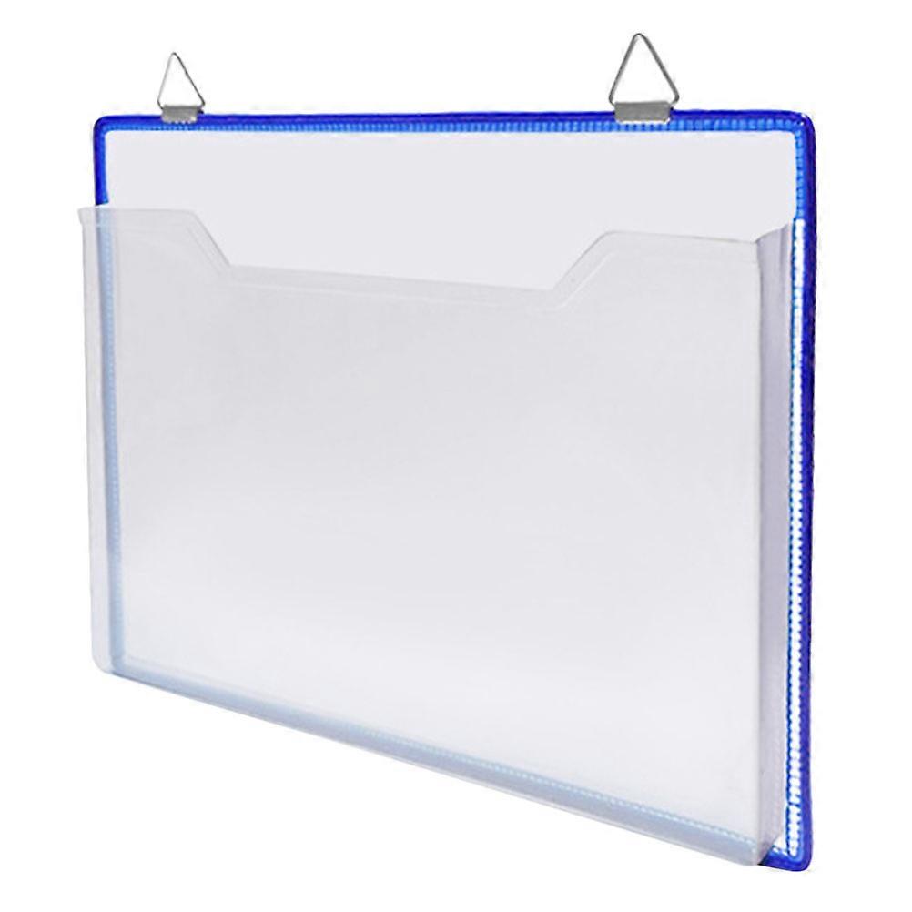 Hanging File Organizer Sacchetto di Plastica File Storage Contenitore Trasparente per l'Home Office