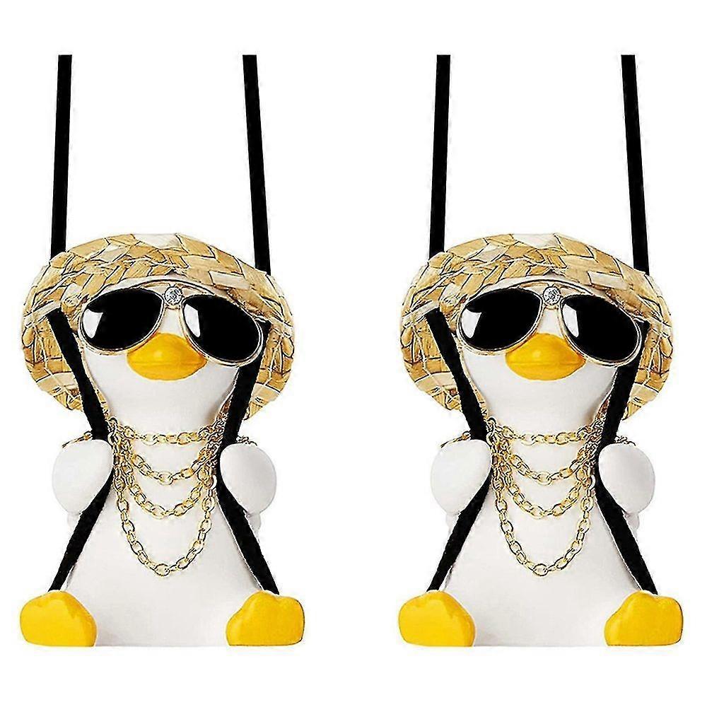 Leuke swing eend, auto hanger voor dames en heren auto-accessoires