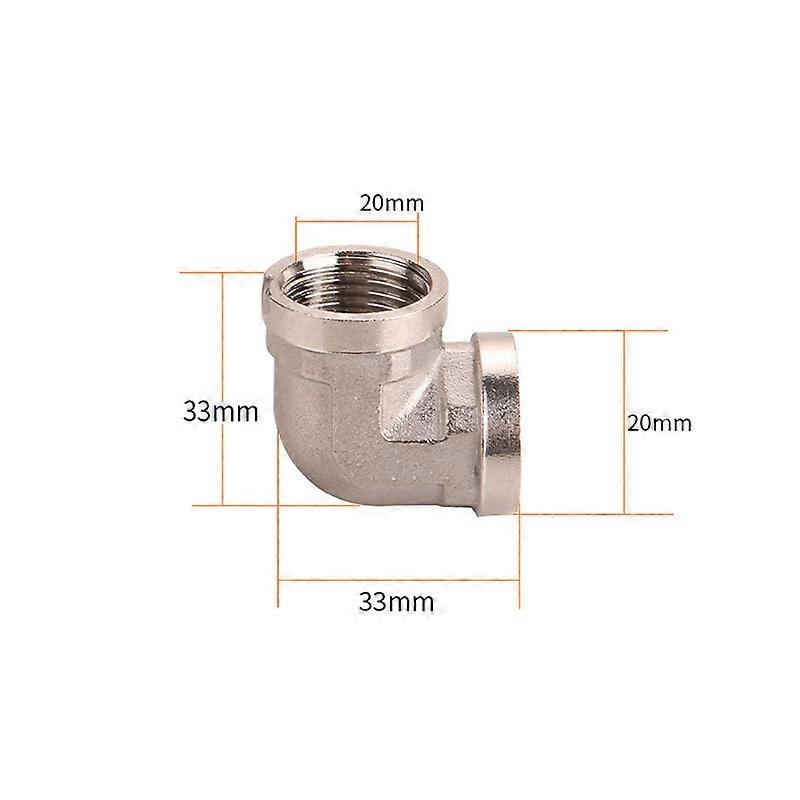 INF Stainless Steel Elbow 90 Degree, Threaded Elbow Pipe Fitting