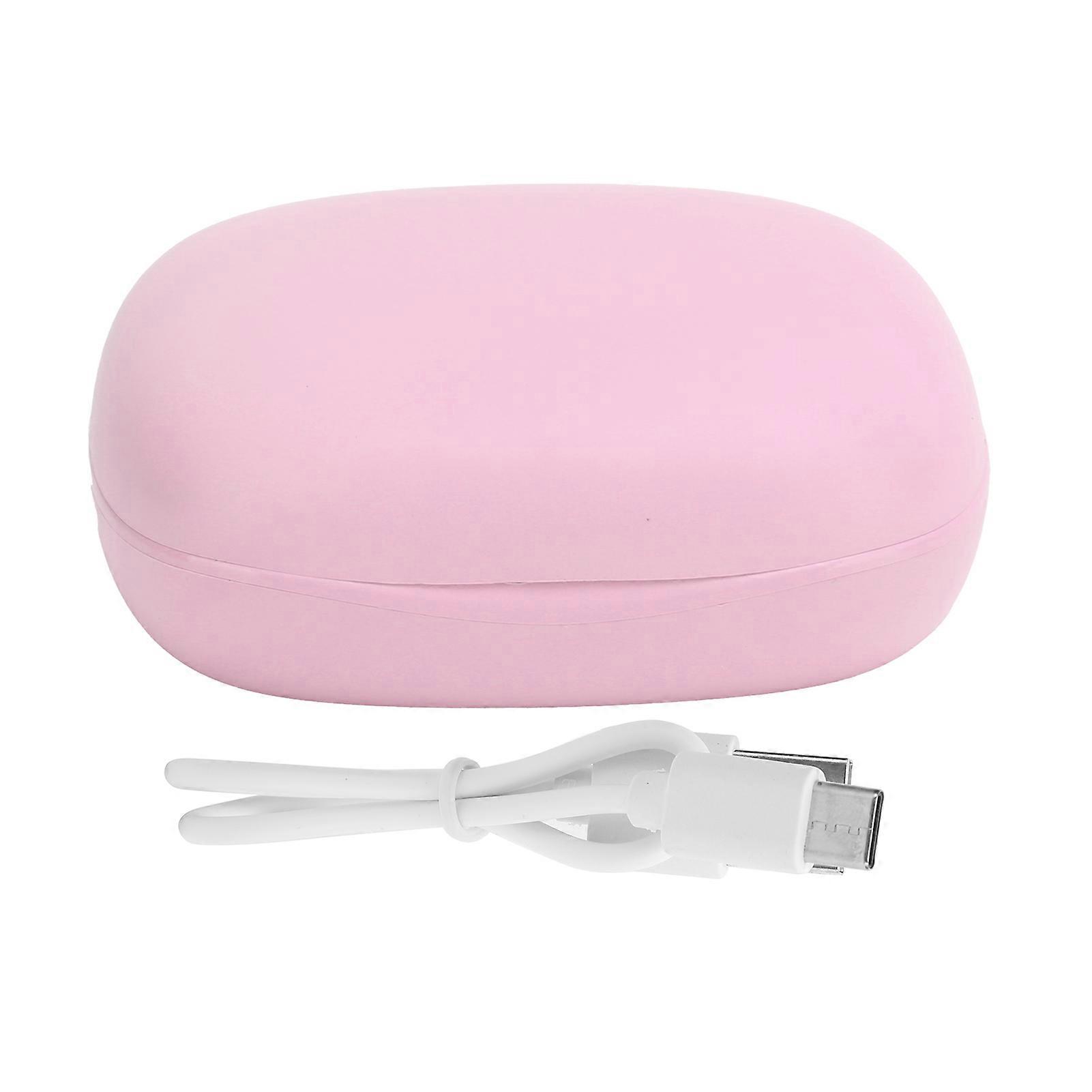 JS36 Pink Wireless Bluetooth Headset with Power Display, Touch Control, Long Battery Life
