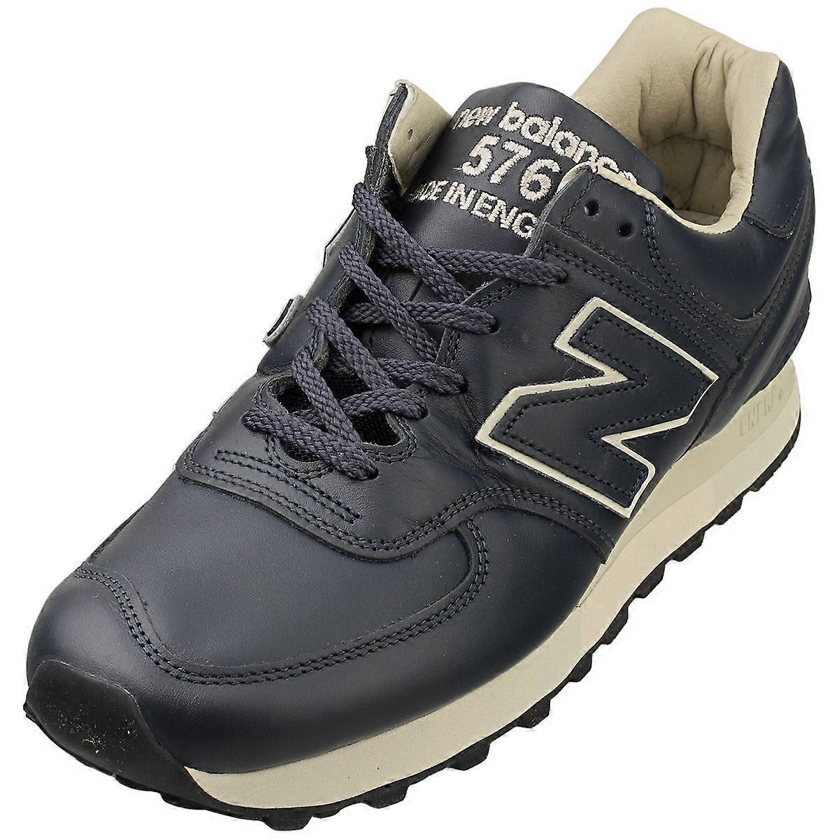 New Balance 576 英格兰制造男士休闲运动鞋,海军蓝色