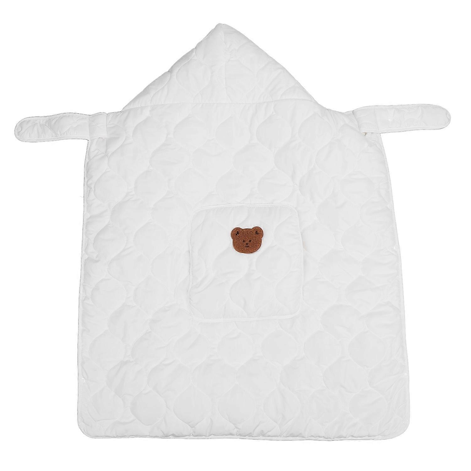 婴儿背带冬季罩防风通用连帽衫全季节防寒天气霜罩