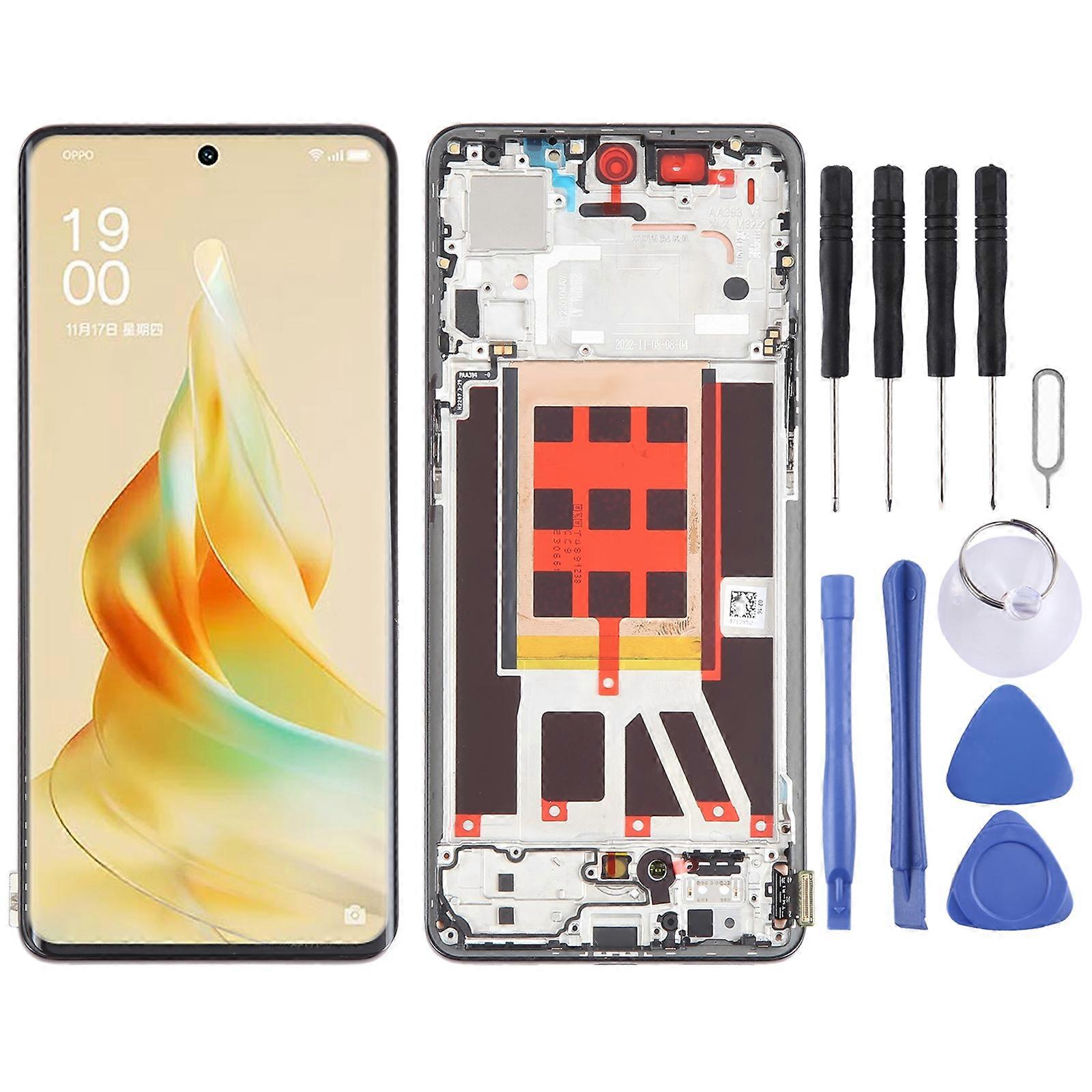 COMPATIBLE LCD Screen For OPPO Reno9 Pro Digitizer Full Assembly with Frame