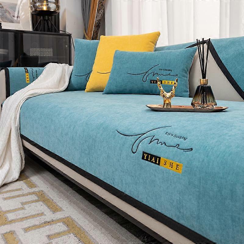 Sofföverdrag Universalöverdrag Chenille Sofföverdrag Kudde Modern Soffunderlägg Handduk Sofföverdrag för Vardagsrum