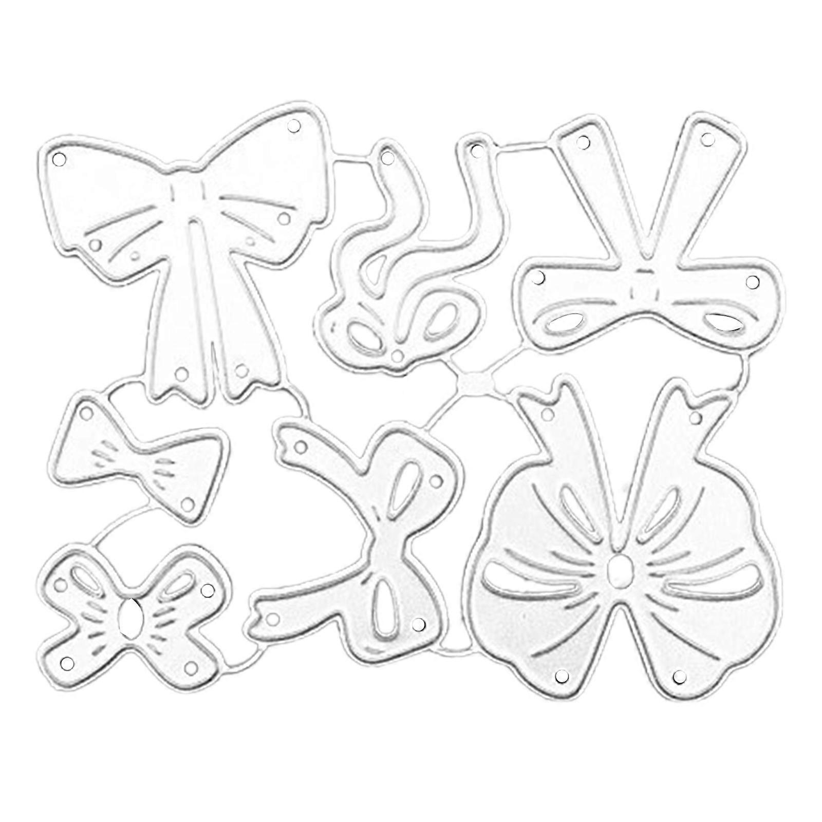 Knotted-Bow Embossing Cutting Dies Scrapbooking Die-Cuts Templates for Card Making