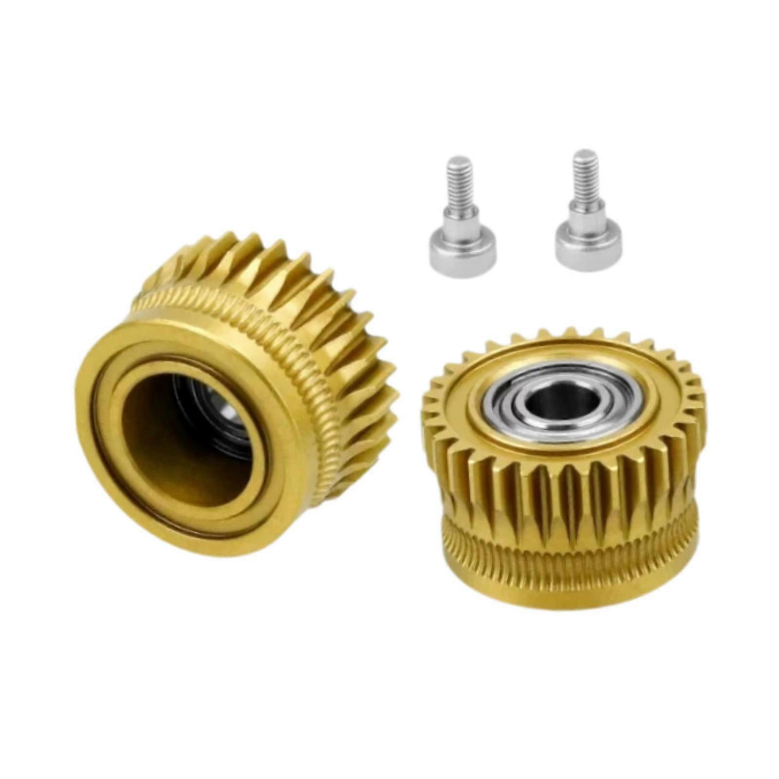 2 Stück Extruder Filament Antrieb Zahnräder Extrudieren Maschine Getriebe für K1 K1C K1Max