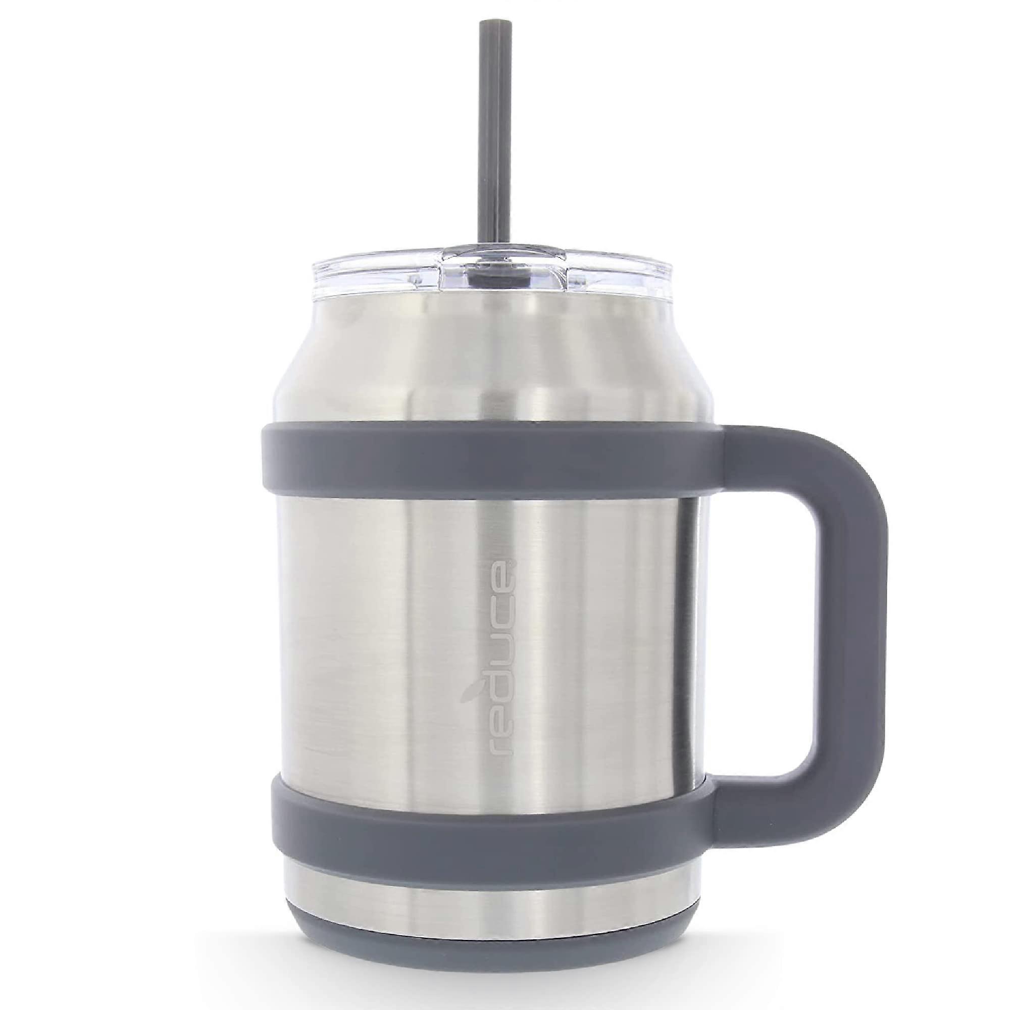50 Ounces Insulated Cup with Straw and Flip Top Drink Container