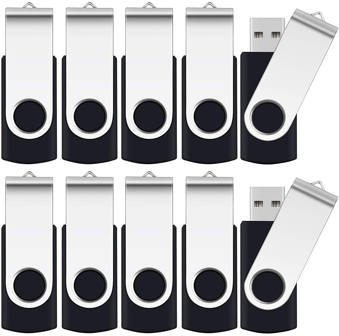 10 Pcs Flash Usb 2.0 Memory Stick Thumb Drives